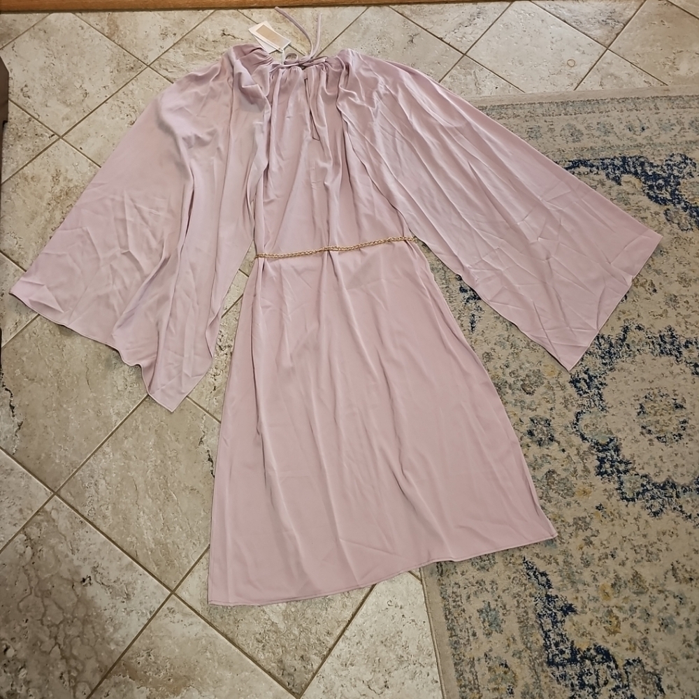 Nwt Lichi Cape Maxi Dress Size M - Picture 8 of 12